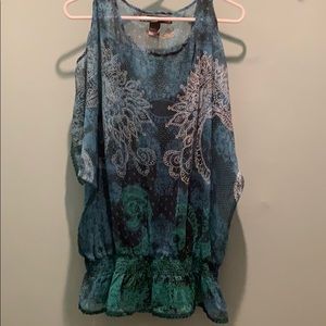 Cold Shoulder Blouse